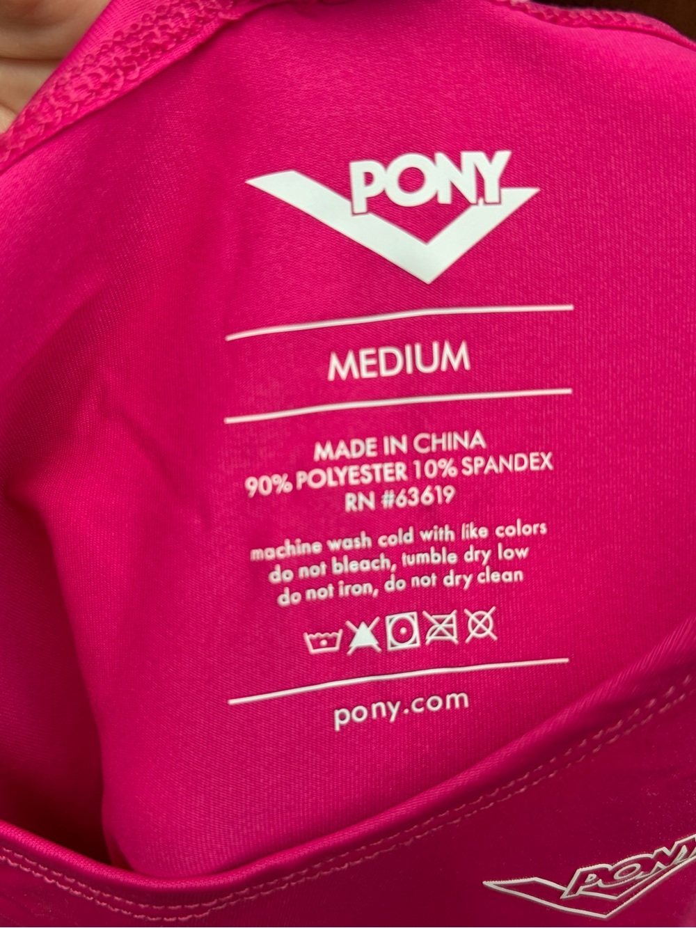Pony Hot Pink Racerback Tank - Picture 3 of 3